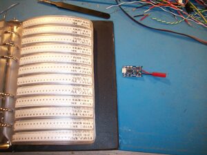 Swapping the current resistor