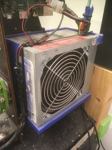 ATX power supply mounted on CTC i3 Pro B