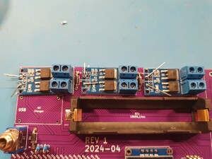 MOSFET logic pins soldered